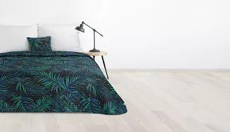 Narzuta dekoracyjna PALMS 220x240 czarny