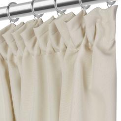 Jasny Beż Zasłona Gotowa Do Salonu Na Taśmie 140x270 VIVA