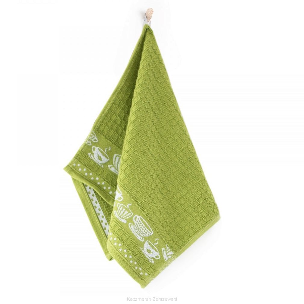 Ręcznik kuchenny 30x50 Zwoltex wzór Zielona herbata