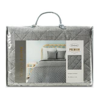 Narzuta dekoracyjna LEN stalowy