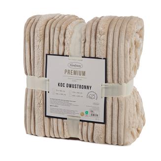 Koc narzuta NINA 150x200 Eurofirany kremowy