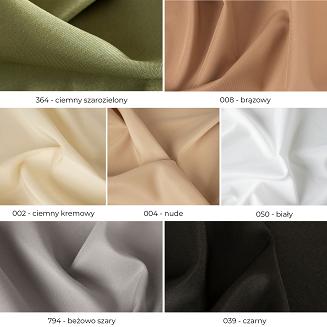 Zasłona gotowa na taśmie GARDENIA 140x250 wodoodporna ogrodowa czarna