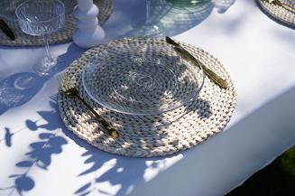 Obus plamoodporny GAIA 140x240 ogrodowy wodoodporny biały