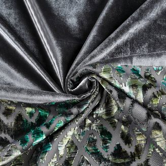 Zasłona gotowa na taśmie LE 140x270 Eurofirany ciemnoszary