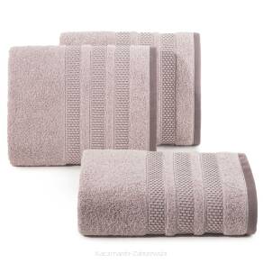 Ręcznik bawełniany NASTIA 50x90 Eurofirany pudrowy