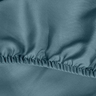 Prześcieradło satynowe z gumką NOVA3 140x200 Eurofirany petrol