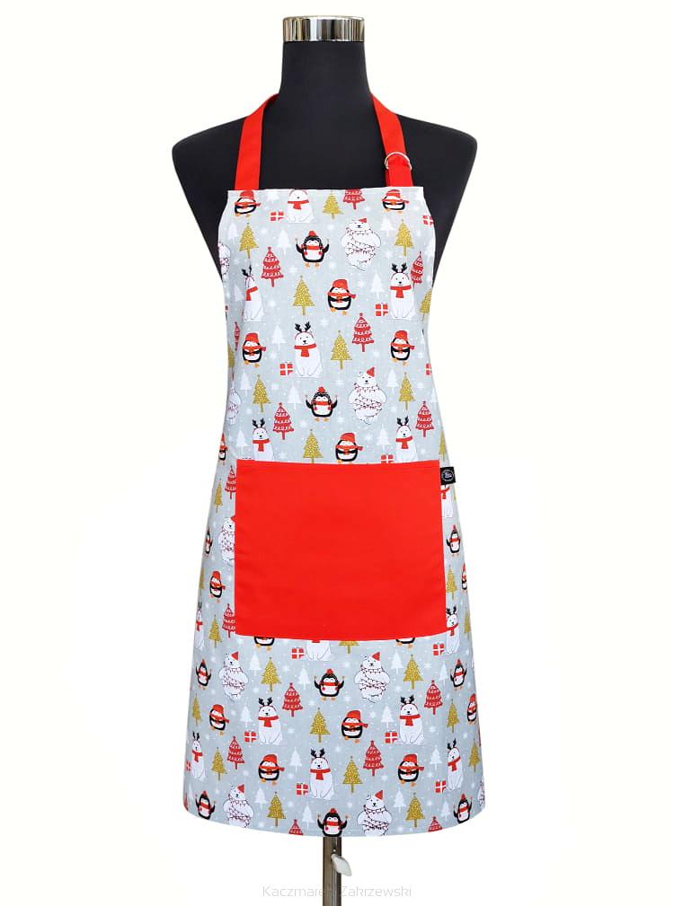 Świąteczny Fartuch Kuchenny 60x75 MIŚ