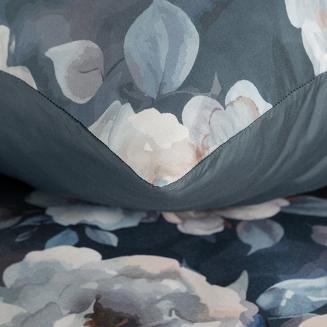 Pościel bawełniana KIRA 140x200 Design91 ciemnogranatowy