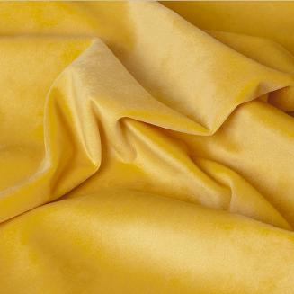 Zasłona gotowa na taśmie VELVI 140x230 żółta