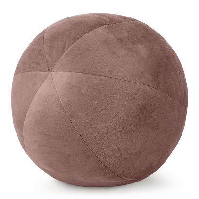 Poszewka dekoracyjna GAJA4 śr. 24 Eurofirany ciemnoróżowa kula z wypełnieniem