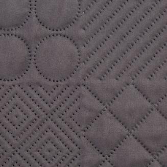 Narzuta dekoracyjna BONI 220x240 grafitowy