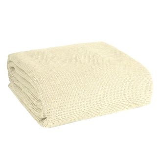 Koc narzuta AMBER 180x220 Design91 kremowy