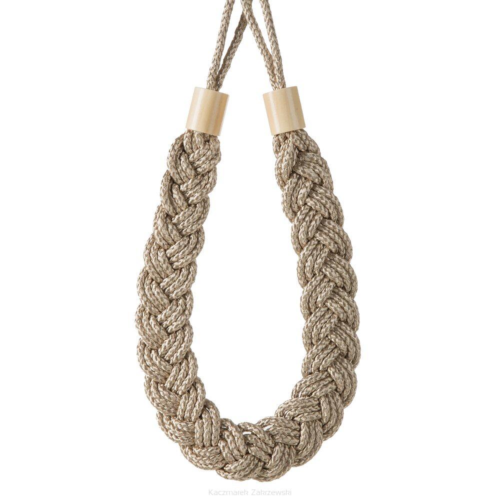 Sznur dekoracyjny do zasłon KAYLA beżowy