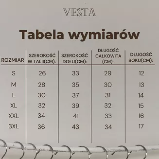 Figi damskie z wysokim stanem modelujące Vesta Eldar czarne