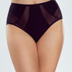 Figi damskie z wysokim stanem modelujące Vesta czarne