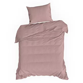 Pościel bawełniana MUSLIN 140x200 Eurofirany jasnoróżowa muślinowa