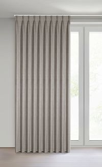 Zasłona gotowa NELISA 210x270 Eurofirany ciemnobeżowy