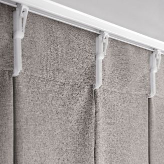 Zasłona gotowa NELISA 210x270 Eurofirany ciemnobeżowy