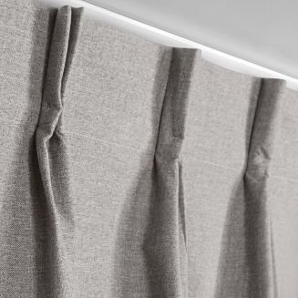 Zasłona gotowa NELISA 210x270 Eurofirany ciemnobeżowy