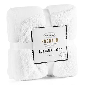 Koc narzuta TEDY Eurofirany biały