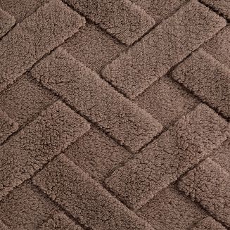 Poszewka dekoracyjna CARO 45x45 Design91 ciemnobeżowy