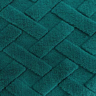 Poszewka dekoracyjna CARO 45x45 Design91 ciemnozielony
