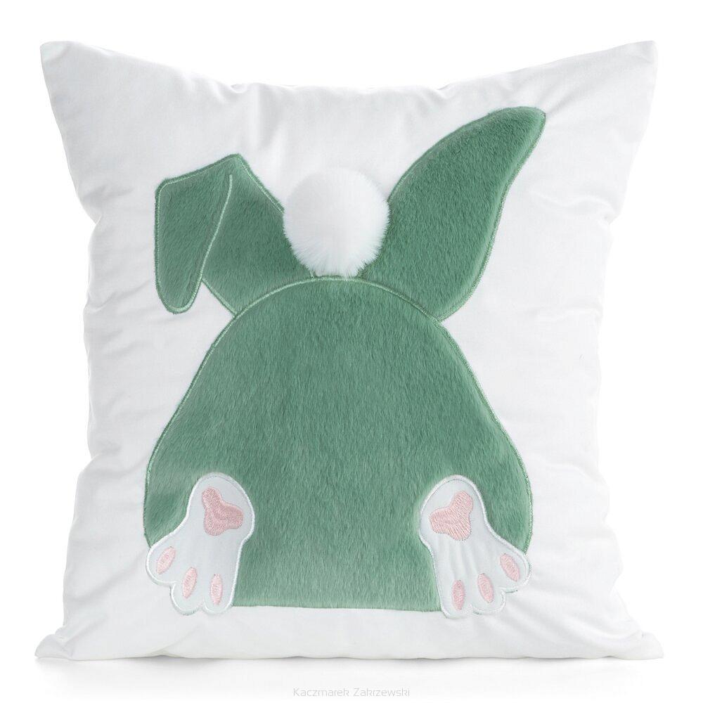 Poszewka dekoracyjna WIOSNA 45x45 Eurofirany szałwiowy