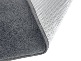 Dywanik łazienkowy 2-częściowy LOMBOK 50x80 Euromat puszysty ciemnoszary