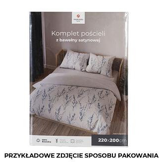 SELA Komplet pościeli z bawełny satynowej 220x200cm 100099/SAT/000/220200/1