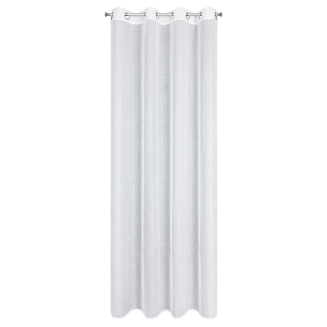 Firana gotowa na przelotkach LENA 140x250 Eurofirany biały