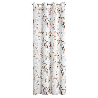 Zasłona gotowa na przelotkach RIKI 140x250 Eurofirany rudy