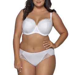 Biustonosz Full Cup AV 2112 usztywniany biały