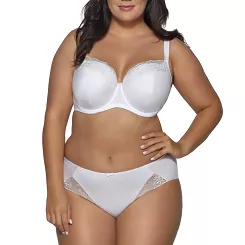 Biustonosz Full Cup AV 2112 usztywniany biały