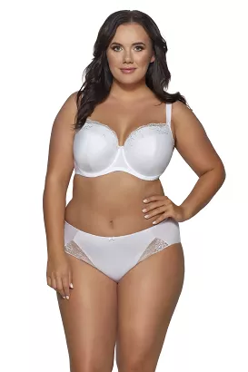 Biustonosz Full Cup AV 2112 usztywniany biały