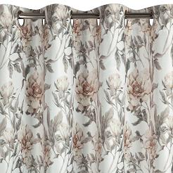 Zasłona gotowa na przelotkach BEVERLY 140x250 Eurofirany biały