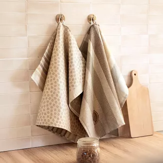 Ścierka kuchenna 50x70 Zwoltex Coffee Grain beżowa