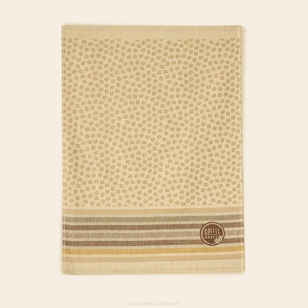 Ścierka kuchenna 50x70 Zwoltex Coffee Grain beżowa