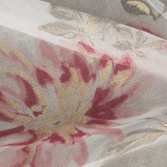 Zasłona gotowa na przelotkach KALINA 140x250 Eurofirany biały