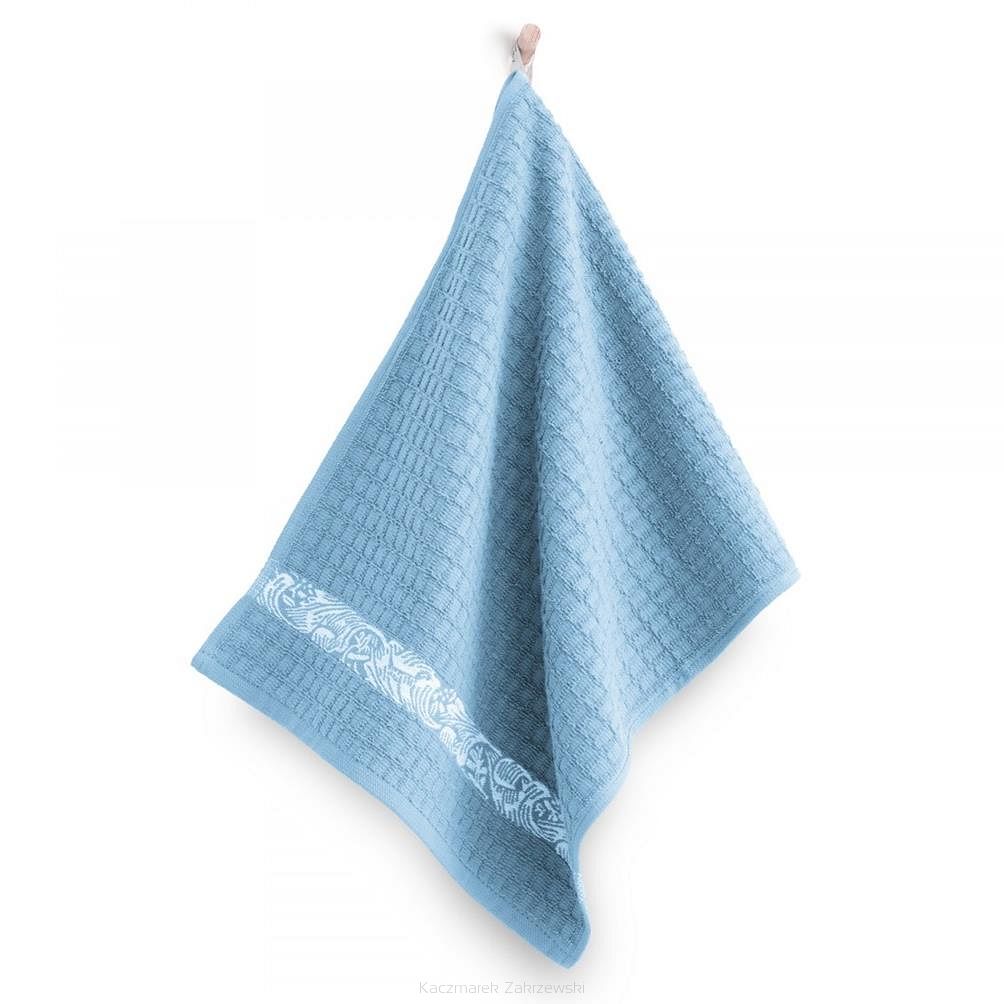 Ręcznik kuchenny 30x50 Zwoltex wzór Ornament niebieski