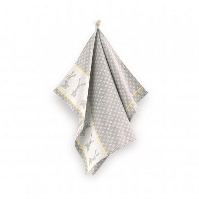 Ścierka kuchenna WIELKANOCNA 50x70 Zwoltex wzór SZARAK jasnoszara