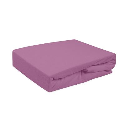 Prześcieradło frotte z gumką 220x200 Darymex jasny fioletowy