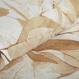 Pościel satynowa SPRING 140x200 Eurofirany ciemnopomarańczowy