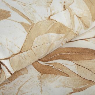 Pościel satynowa SPRING 140x200 Eurofirany ciemnopomarańczowy