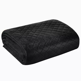 Narzuta dekoracyjna LUIZ 170x210 czarny