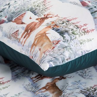 Komplet pościeli świąteczny POS 220x200 Eurofirany biały