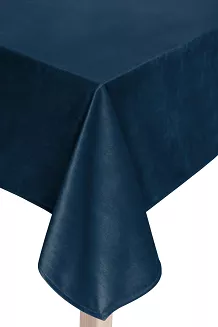 Bieżnik dekoracyjny SOFT 40x140 welurowy granatowy