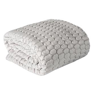 Narzuta dekoracyjna LORI 220x240 srebrny