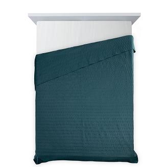 Narzuta dekoracyjna BONI 200x220 ciemnoturkusowy