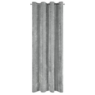 Zasłona gotowa na przelotkach NILO 140x250 Eurofirany szary