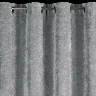 Zasłona gotowa na przelotkach NILO 140x250 Eurofirany szary